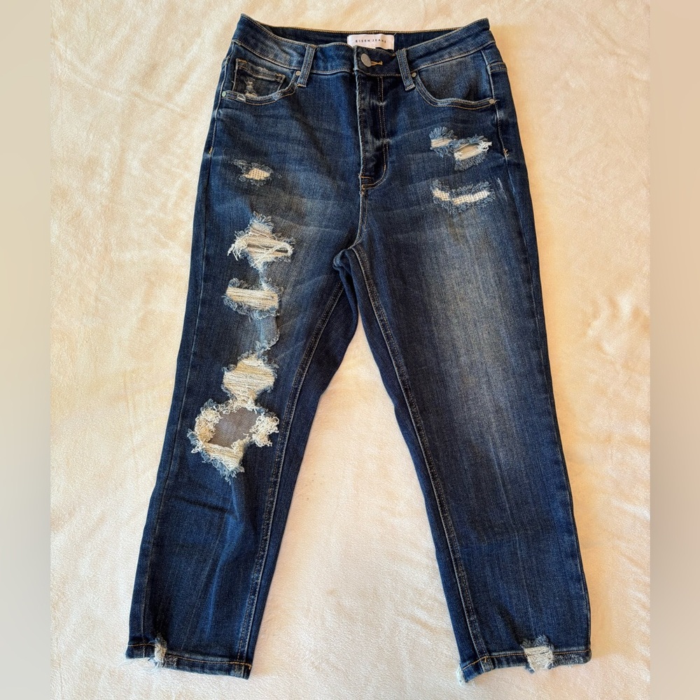 Risen Jeans/Capri Size 28/7